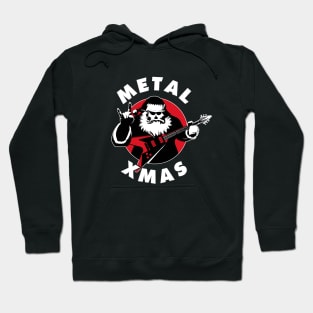 Metal Xmas - Heavy Metal Santa Claus Hoodie